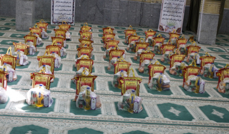 رزمایش همدلی مومنانه اساتید دانشگاه علوم و فنون دریایی خرمشهر